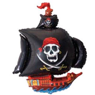 Фольгированный шар фигура " Пиратский Корабль "
